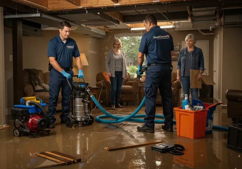 Basement Water Extraction and Removal Techniques process in Churubusco, IN