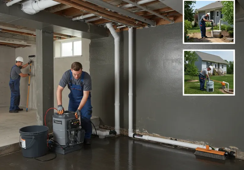 Basement Waterproofing and Flood Prevention process in Churubusco, IN